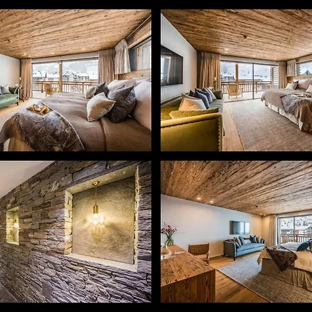 Alpesi faház Cozy Chalet With Five Deluxe Bedrooms In The Swiss Alps *